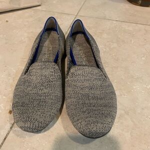 Rothy’s The Loafer Womens Size US 6.5 Taupe Heather Round Toe Loafer